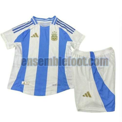 maillots argentine 2024 enfant domicile