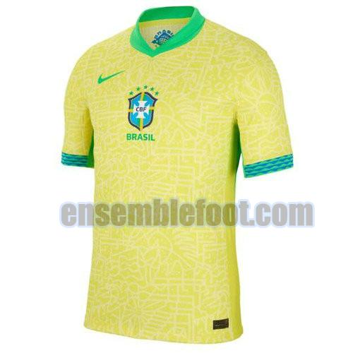 maillots brasile 2024-2025 officielle domicile