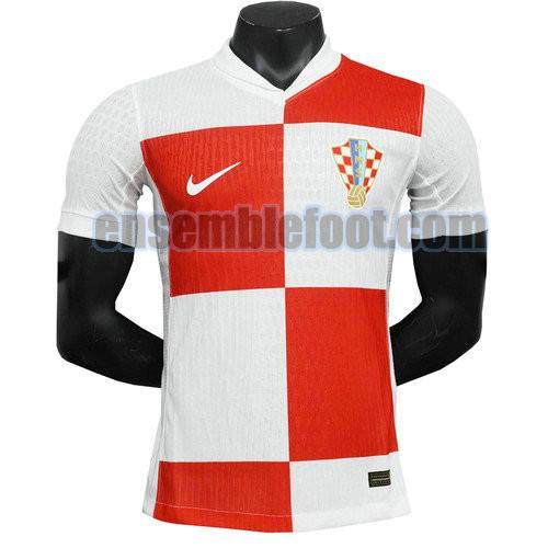maillots croatie 2024 officielle domicile