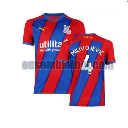 maillots crystal palace 2021-2022 domicile milivojevic 4