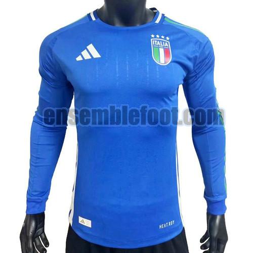 maillots italie 2023-2024 manche longue domicile