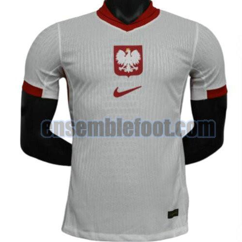maillots pologne 2024 player version domicile