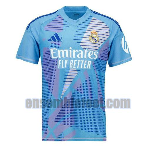 maillots real madrid 2024-2025 blu officielle gardien