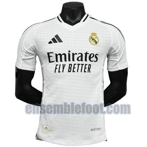 maillots real madrid 2024-2025 player version domicile